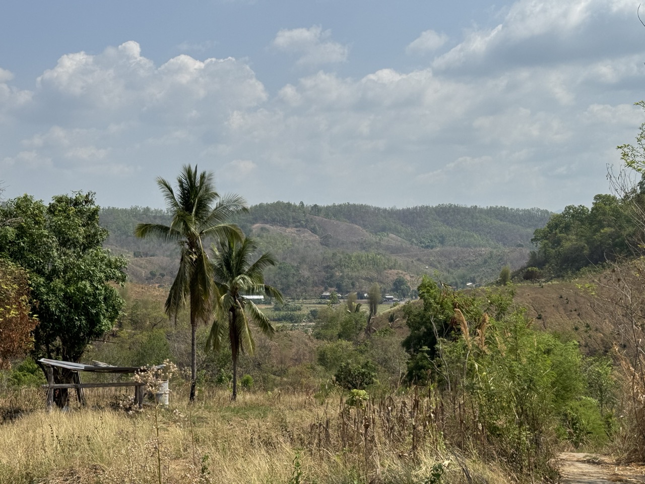 Mae La Noi valley from a track-edge viewpoint.