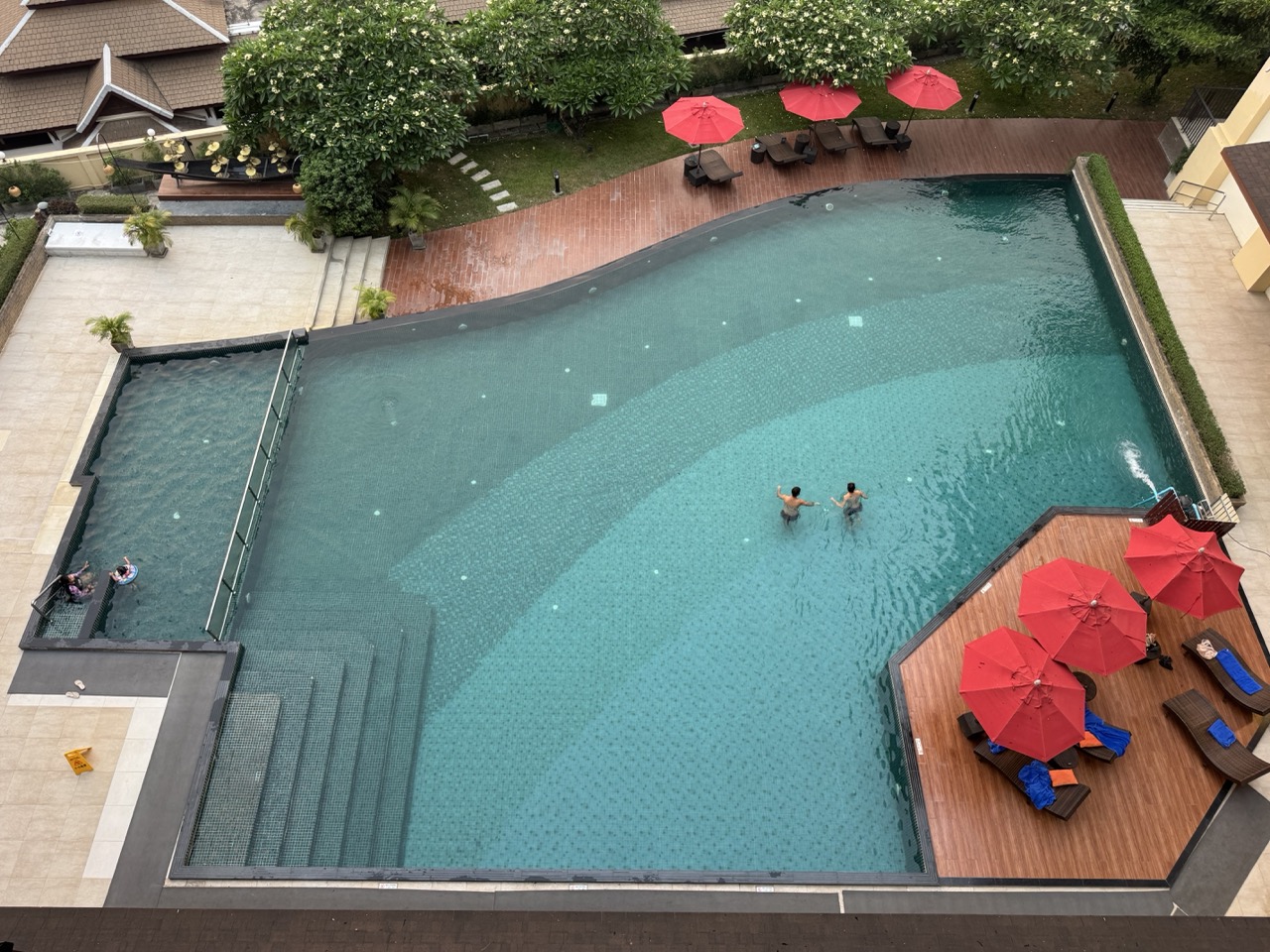 Infinity pool — yes, two on this trip.