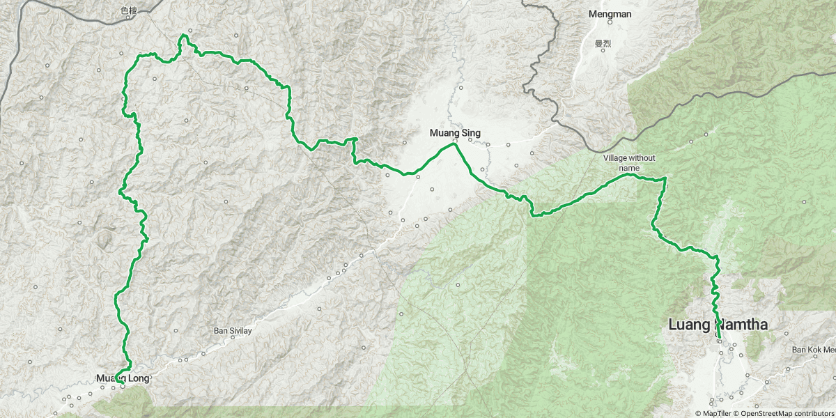 Day 3: Muang Long to Luang Namtha — short on the map, but the kind of day that justifies the whole trip.