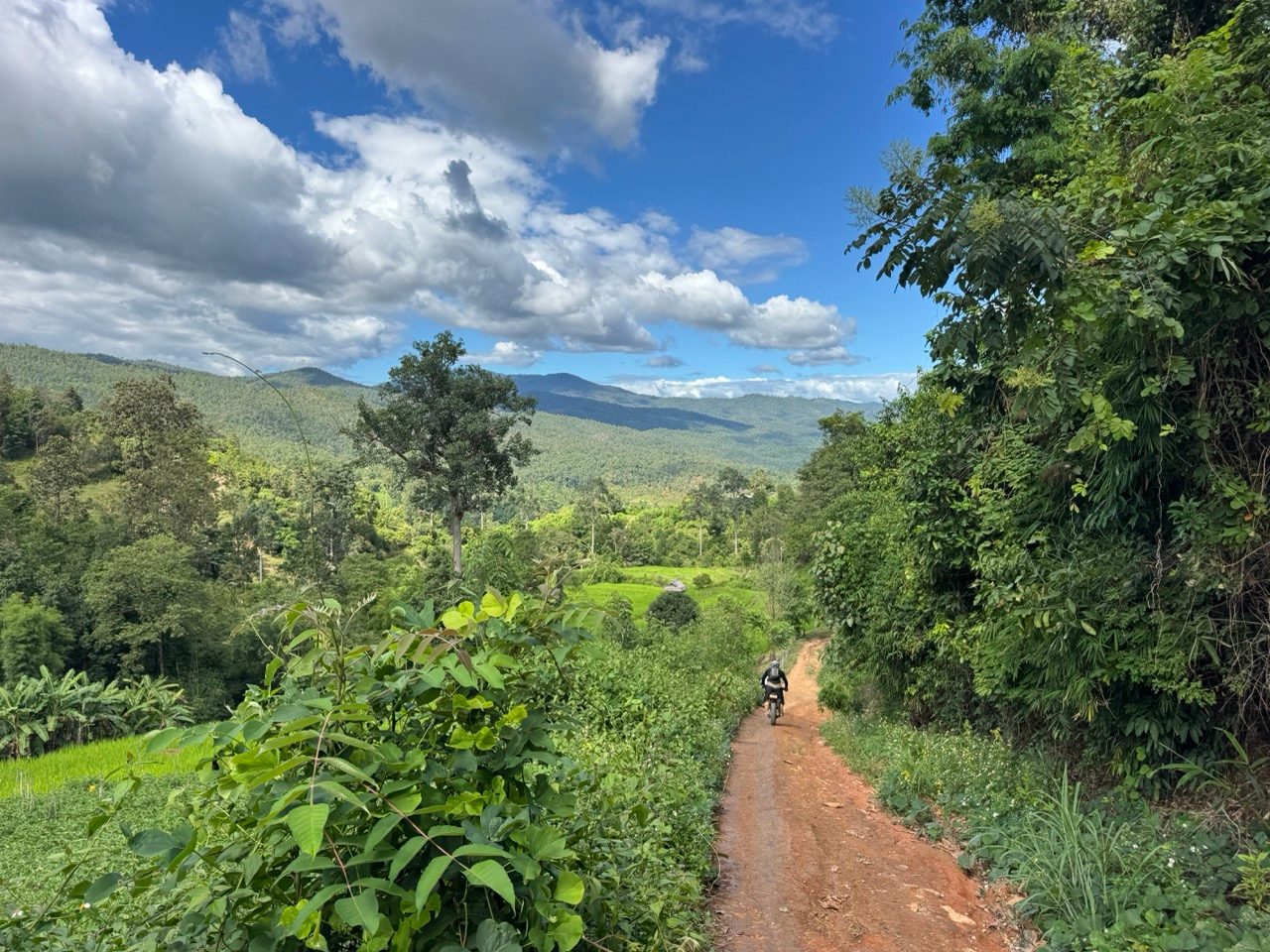 Samoeng to Mae Win, the Long Way Round — 81 km of Village Tracks and Red Clay